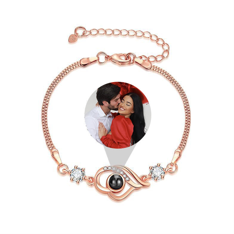 Bransoletka z Twoim Zdjęciem Objęcie Harmonii