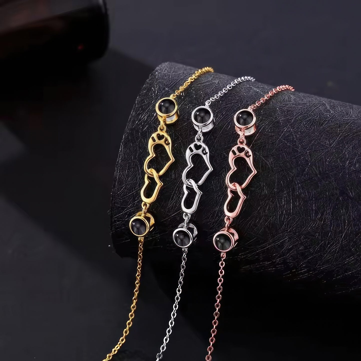 Bransoletka z Twoim Zdjęciem Podwójna Miłość