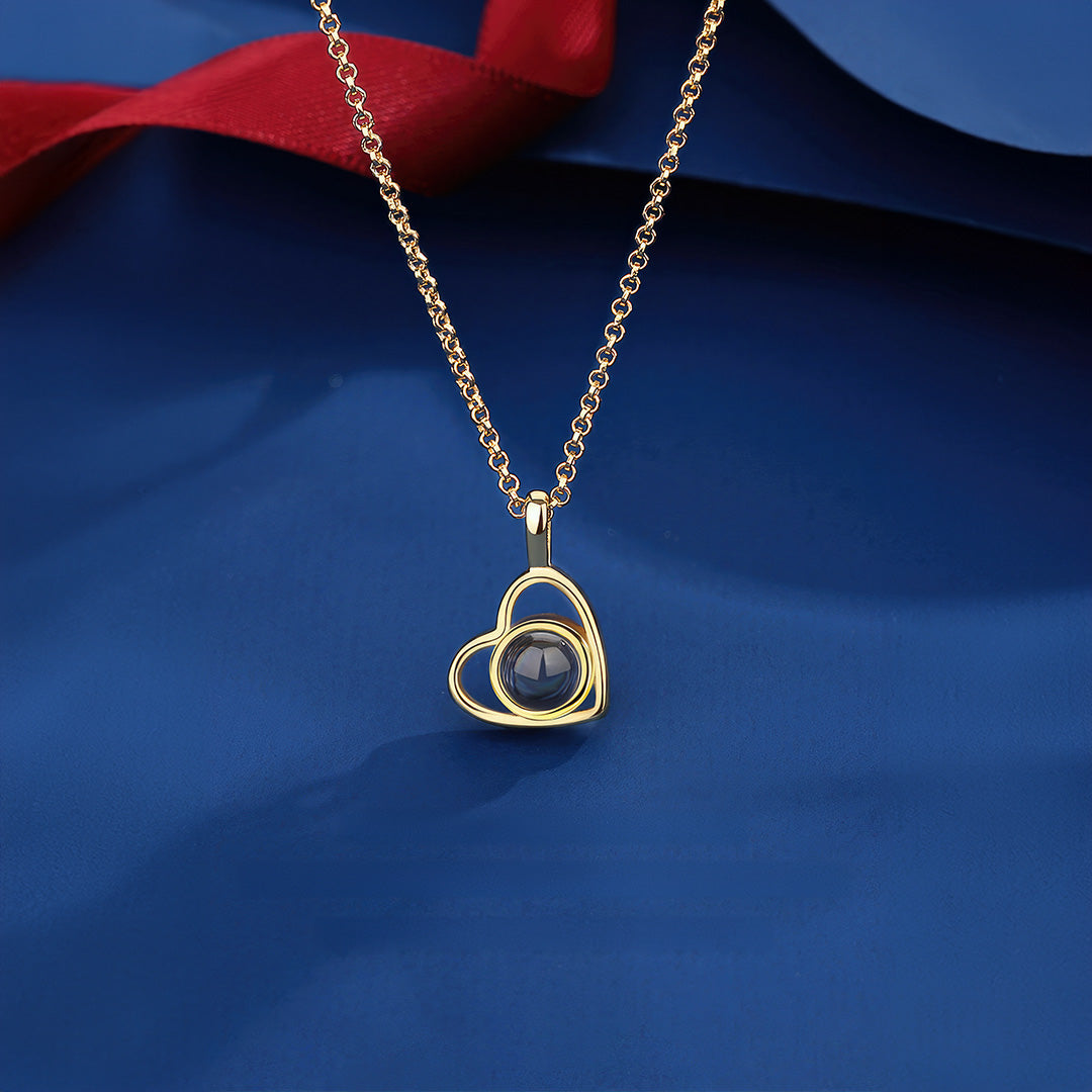 Naszyjnik Z Twoim Zdjęciem Serce