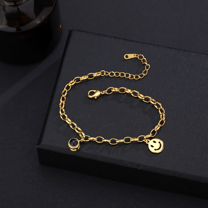 Bransoletka z Twoim Zdjęciem z Uśmiechem