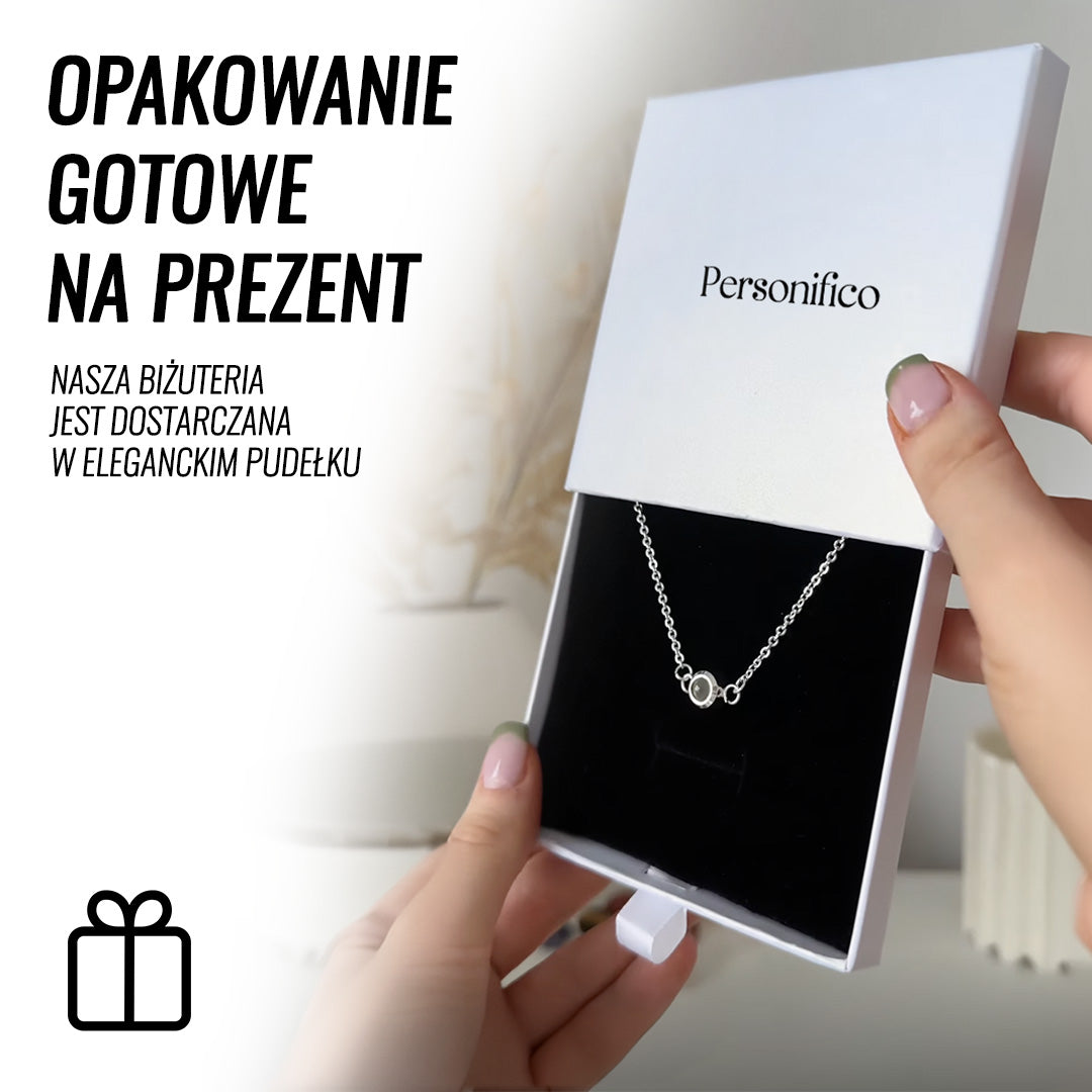 Bransoletka z Twoim Zdjęciem Psia Łapka