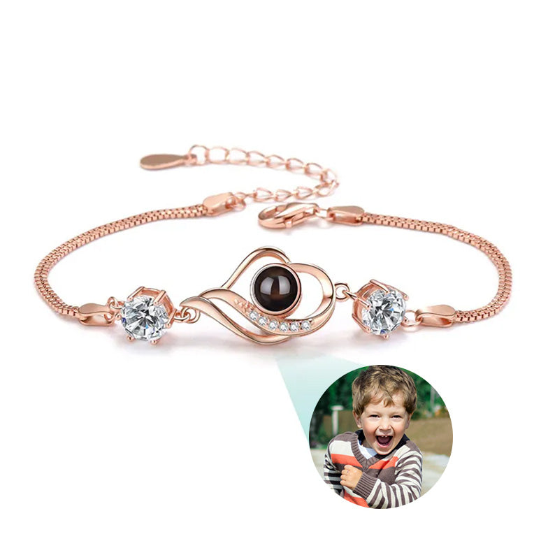 Bransoletka z Twoim Zdjęciem Objęcie Harmonii