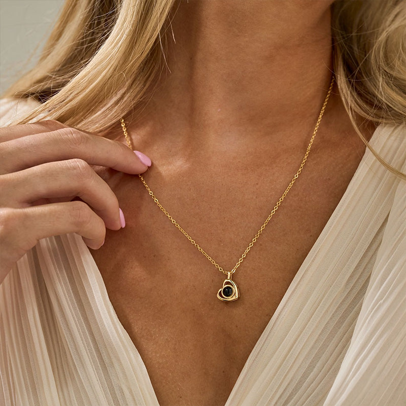 Naszyjnik Z Twoim Zdjęciem Serce