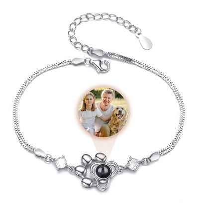 Personalized Photo Bracelet (Cuban Chain)