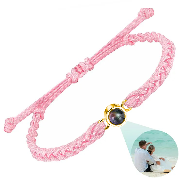 Personalized Photo Projection Bracelet